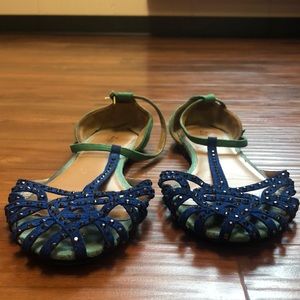 Women’s Zigi soho Flat Bedazzled Sandals